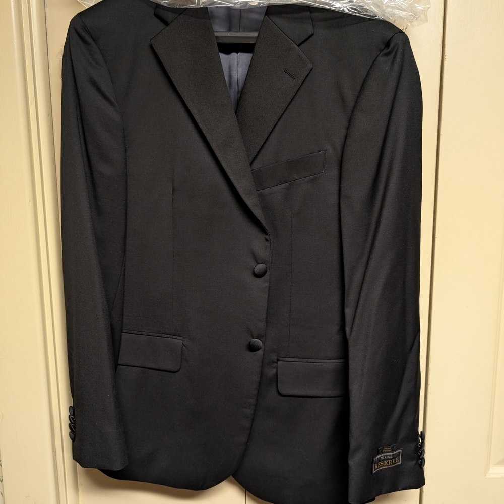 Jos. A. Bank Reserve Collection Classic Black Sportscoat